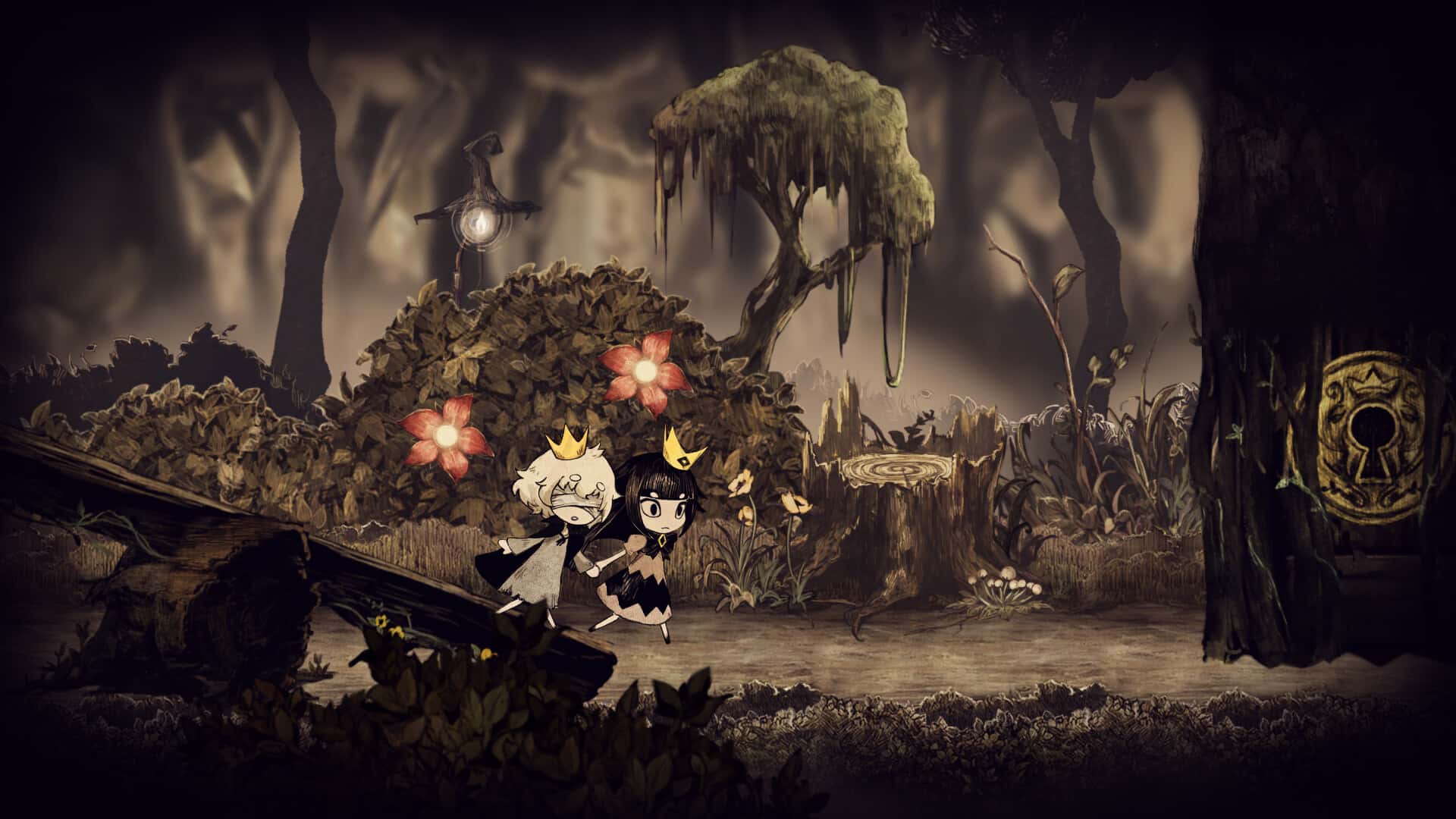 说谎公主与盲眼王子 The Liar Princess and the Blind Prince 中文版插画